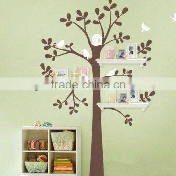 Trees shelf decoration wall stickers