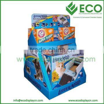 Durable Cat Scratch and House Customized Advertising Pallet Display