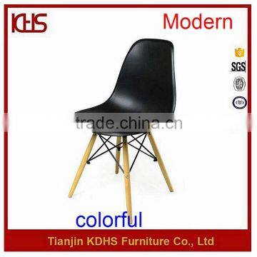 chinese furniture cheap wooden leg black tulip hotel armless dining chair