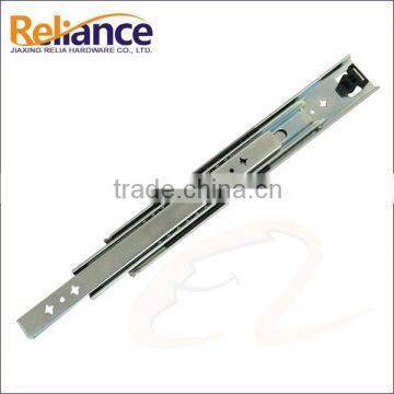 53mm Heavy Duty 3 Folding Drawer Slide Telescopic Channel