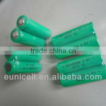 3.6V 2400mAh 3.6V ER14505 Lithium-ion battery pack