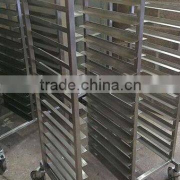 Commercial Industrial Hotel Restaurent Tall BakeryGN Pan Stainless Steel Tray Trolley Kitchen Serving Cart With Wheels photo-6