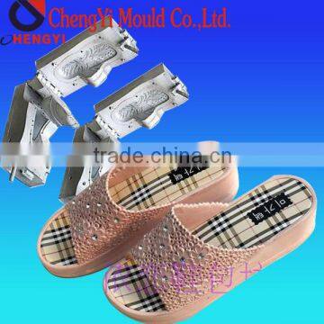 PVC Air Blowing Lady's High Heel Slipper Shoes moulds, Injection Shoe Molds