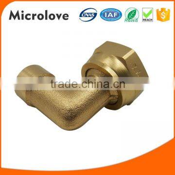 90 degree brass elbow coupling factory