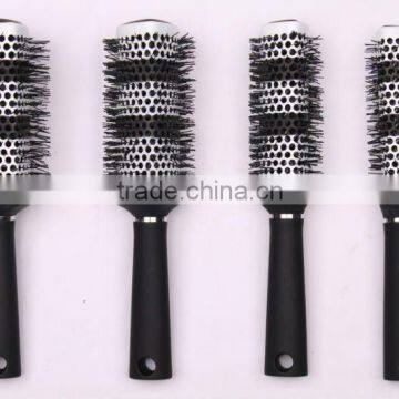 professional color change thermal triangle ceramic hair brush