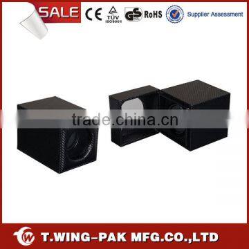 Vintage, leather single watch auto rotating machine, cheap watch gift box for sale