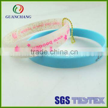 Custom Promotional and Decorative Silicone Wristband With Printed Logo photo-4
