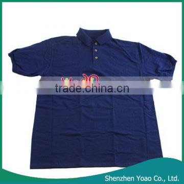 L Hanes ComfortSoft Cotton Pique brand polo t shirts Navy