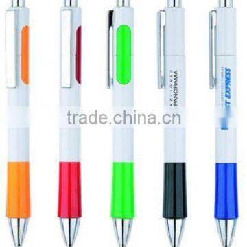 high quality 2012 new design half metal ball point pen for big print area