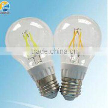 5w 500-600lm cob filament bulb A60 dimmable cob filament E27 6W 8W 110lm/w