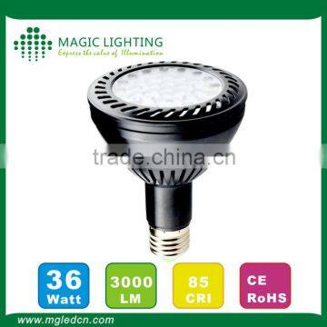 Commercial Lighting Supplier Ul Listed Led Par30 5000k 36w With 16pcs Brand Chips
