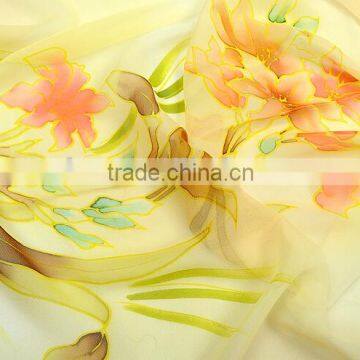 Customize Digital Printed Chiffion Scarf 100% Silk Scarves NO MOQ photo-3