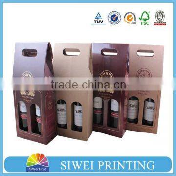 Fancy Custom Factory Price Custom Printing Paper Wine Packaging Gift Box photo-2