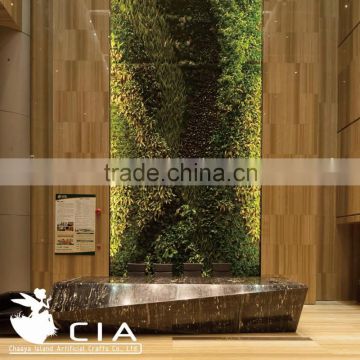 Hottest artificial landscape grass wall interior decoration