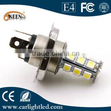 High Power H4 Car LED Light 5050 18 SMD Auto Fog Lamp Bulbs 12V Automobile Parts