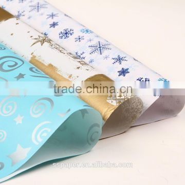 fresh flower wrapping paper roll