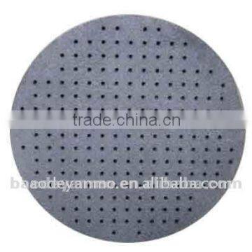 threated insert resin bond corundum abrasive wheel