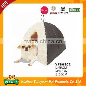 Best!!! Promotional Factory Direct Comfortable Heated PU Leather Handmade Dog House