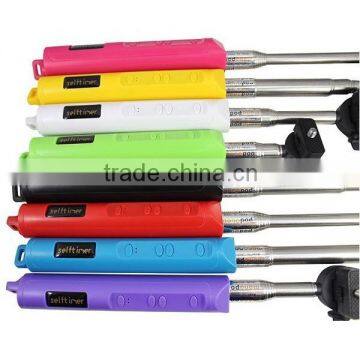 New Extendable Selfie Camera Tripod bluetooth wireless selfie camera zoom monopod For smartphone