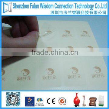 Custom PVC logo sticker China supplier