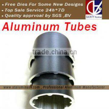 Aluminium pipe with large diameter and thin thickness