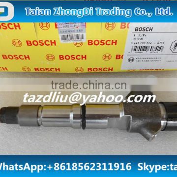 Genuine Common rail injector 0445120214 for weichai 612600080924