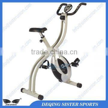 Home Gym Equipments Mini Fold Away Exercise Bike Folding Shape