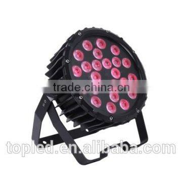 Auto running dmx led lights 24*Tri-RGB Slim led par IP66 outdoor led par