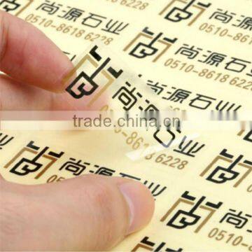 High Quality and Cheap Price Self-adhesive Clear Pvc Label Sticker Customized photo-3
