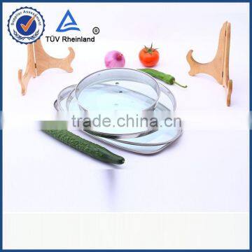 square shape fry pan lid and handles