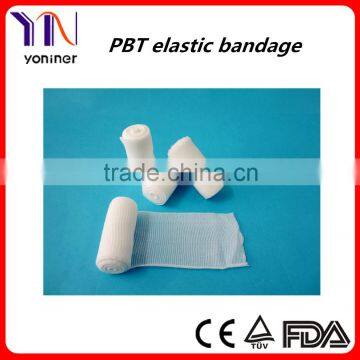 Professional customized Medical PBT Elastic Conforming Bandage manufacturer CE FDA