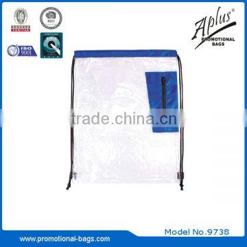 Plastic Waterproof Drawstring Bag