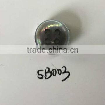 4 holes black mop buttons