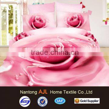133*72 100% cotton duvet cover with zipper 3d printing duvet cover set