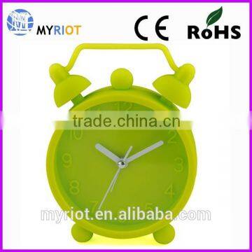 2016 New Colorful Silicone Alarm Clock Hot Sale Promotional Gift photo-4