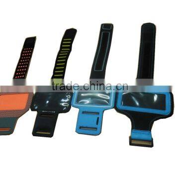 waterproof armband, neoprene & PU material phone case, phone bag for custom print