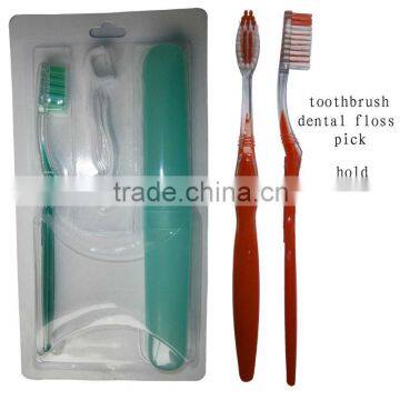 travel toothbrush set