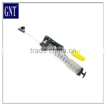 Double pipe excavator Transparent grease gun