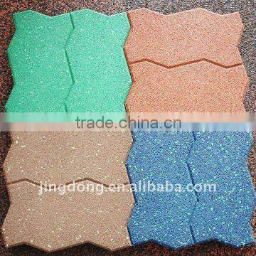 rubber tiles (EPMD) plain/New rubber floor tiles