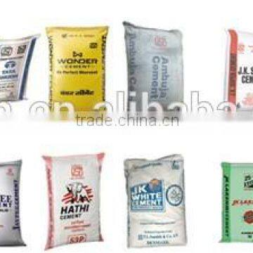 20kg 50kg white portland cement bags pp woven bags paper bags