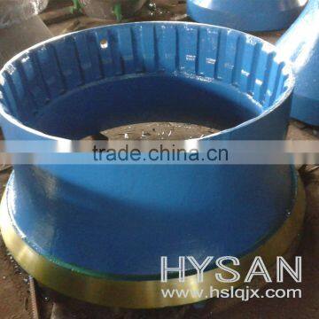 High Manganese Mantle and Bowl Liner for Cone Crusher Wear Resistant Parts