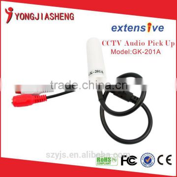 Sheltered High-quality sound far Monitoring scope cctv microphone GK-201A