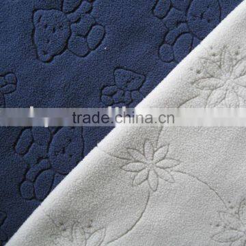 150D144F jacquard polar fleece fabric