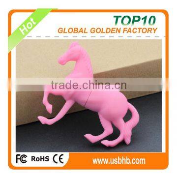 OEM/ODM horse shape usb flash stick for gift