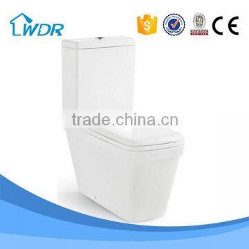 Elegant New Design Square Two Pieces Toilet