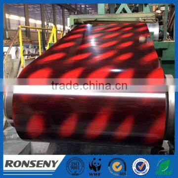 Printed steel coil, ppgi