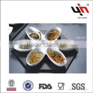 YM1034 Hot White Hotel Tableware Set