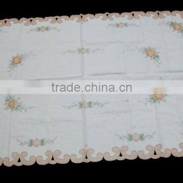 Custom high quality printed polyester table cloth / table cover