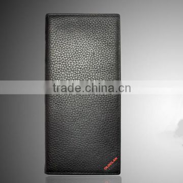 Hot sale long business man wallet with custom logo