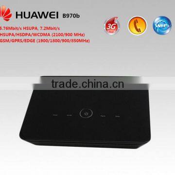 New Original Unlock HUAWEI B970/B970B HSDPA 7.2MBPS 3G Ethernet RJ45 Router,3G Ethernet Router,3G WiFi Router Hotspot